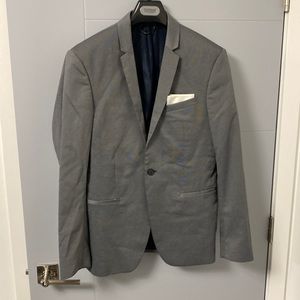 Zara Man Suit & Pants, Grey